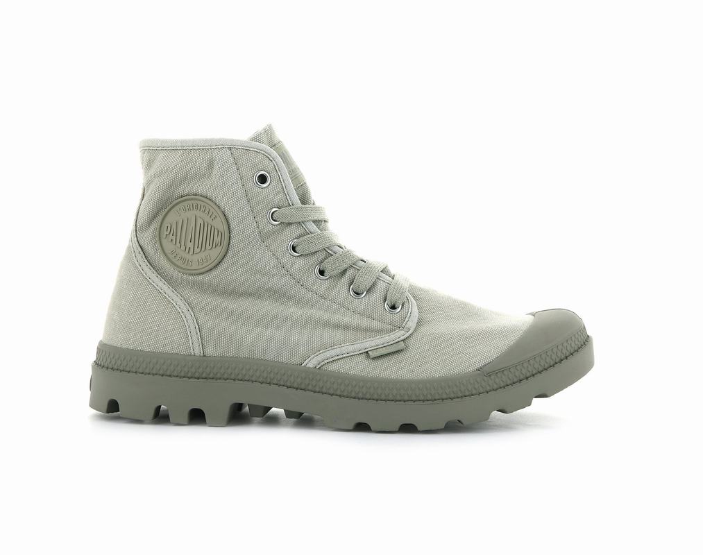 Botas Palladium Pampa Hi Hombre - Verde Claro ||OKEA-75163||